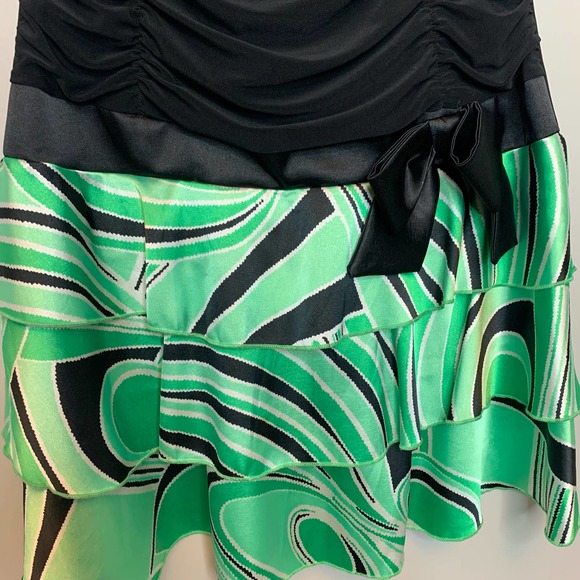 Vintage Y2K Ruched Dress - Picture 4 of 6